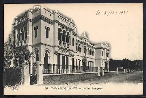 AK Tamaris-sur-Mer, Institut Biologique