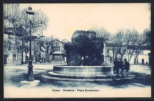 AK Cuers, Fontaine, Place Convention