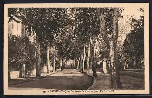 AK Fréjus, La Route de Cannes par l`Estérel