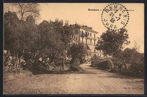 AK Bormes, Le Grand Hôtel et ses jardins