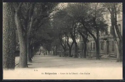 AK Brignoles, Cours de la Liberté, Les Écoles