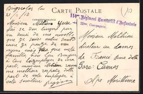 AK Brignoles, La Place Caramy avec de grands arbres et des passants