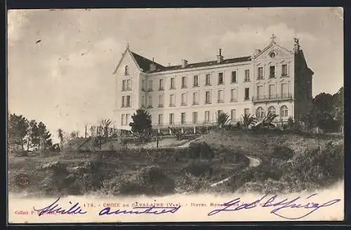 AK Croix de Cavalaire, Hôtel Bon Abri sur la colline