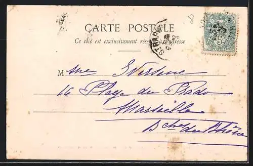 AK Croix de Cavalaire, Hôtel Bon Abri sur la colline