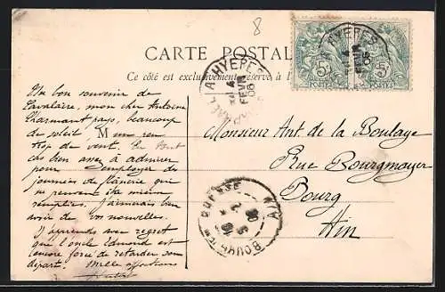 AK Croix de Cavalaire, Hôtel Bon Repos (côté nord)