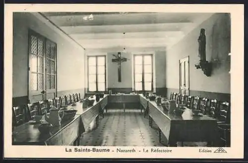 AK La Sainte-Baume, Nazareth, Le Réfectoire
