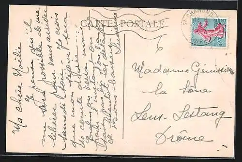 AK La Sainte-Baume, Nazareth, Le Réfectoire