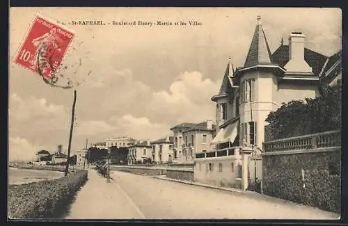AK St-Raphaël, Boulevard Henry-Martin et les Villas