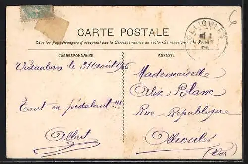 AK Vidauban, La Fontaine Monumentale