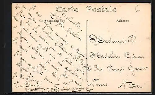 AK Saint-Raphaël, Le Boulevard Félix-Martin avec palmiers et passants
