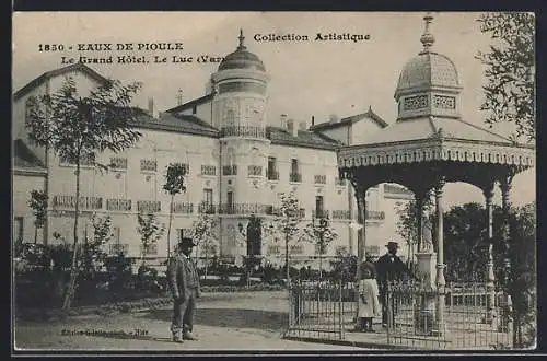 AK Le Luc, Le Grand Hôtel et pavillon dans le parc