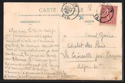 AK Le Muy, Les Allées Victor-Hugo