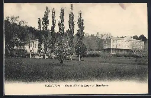 AK Nans, Grand Hôtel de Lorges et dépendances