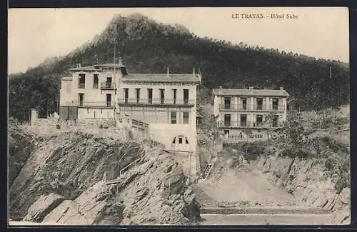 AK Le Trayas, Hôtel Sube sur la côte rocheuse