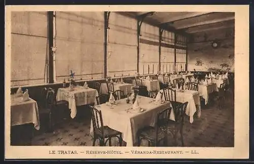 AK Le Trayas, Réserve-Hôtel, Véranda-Restaurant