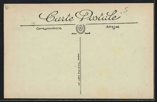 AK Hyères, Avenue de la Poste avec voitures et palmiers
