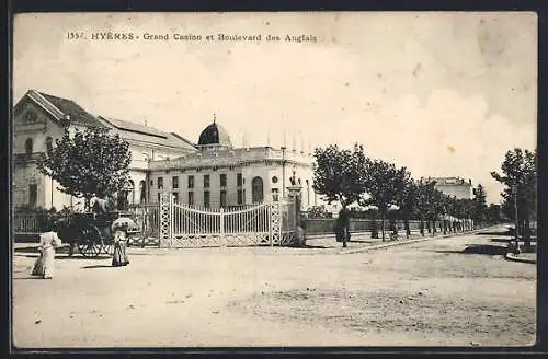 AK Hyères, Grand Casino et Boulevard des Anglais