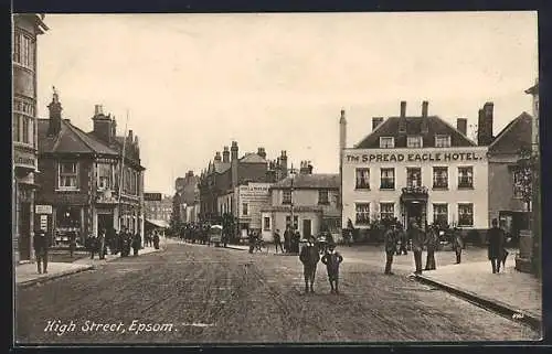 AK Epsom, Spread Eagle Hotel, High Street