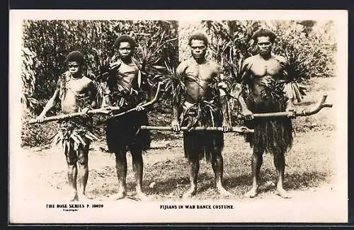 AK Fiji, Fijians in War Dance Costume