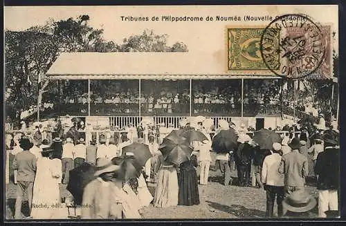AK Nouméa /Nouvelle Caledonie, Tribunes de l`Hippodrome