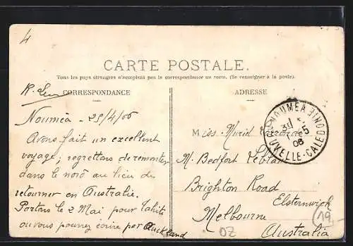 AK Nouméa /Nouvelle-Caledonie, Caserne d`Infanterie