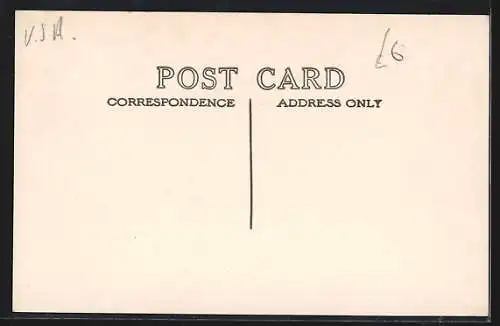 AK Santa Barbara, CA, Earthquake 1925, El Camino Real Hotel
