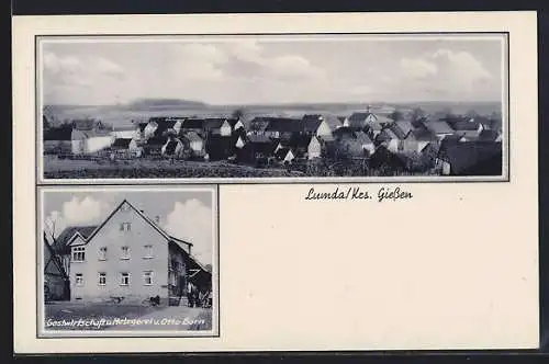 AK Lumda, Totale und Gastwirtschaft und Metzgerei Otto Born