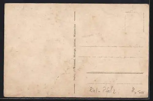 AK Imsbach /Rhl. Pfalz, Partie am Ortseingang