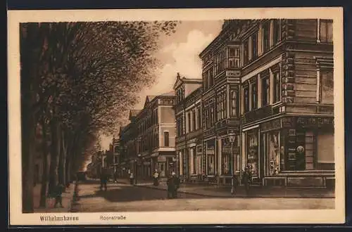 AK Wilhelmshaven, Partie in der Roonstrasse