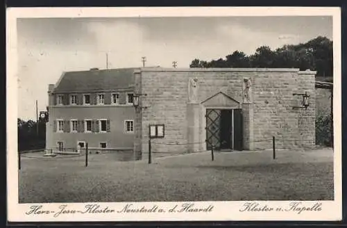 AK Neustadt a. d. Haardt, Herz-Jesu-Kloster, Kloster und Kapelle