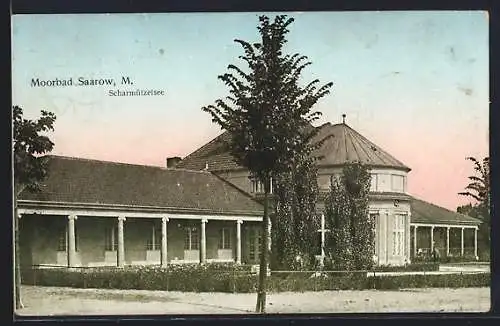AK Saarow /M., Kurhaus am Schwarmützelsee