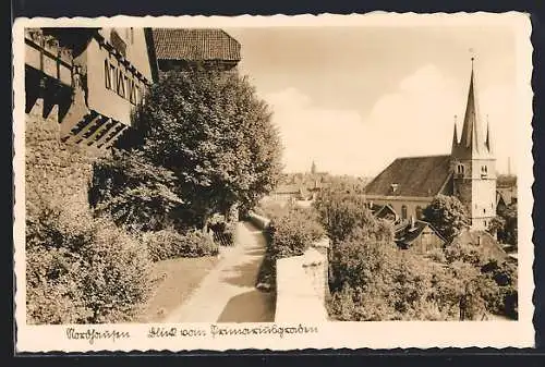 AK Nordhausen, Blick vom Primariusgraben