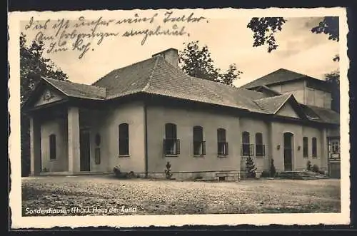 AK Sondershausen /Thür., Haus der Kunst