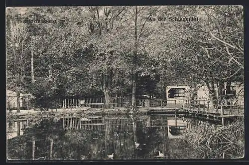 AK Strausberg, Teich an der Schlagmühle