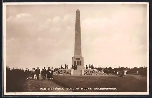 AK Scarborough, War Memorial on Oliver`s Mount