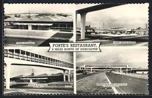 AK Doncaster, Forte`s Restaurant and Service Station on the A1