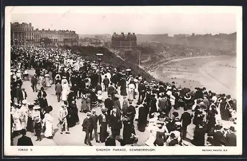 AK Scarborough, Church Parade