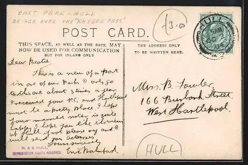 AK Hull, Bridge over the Khyber Pass