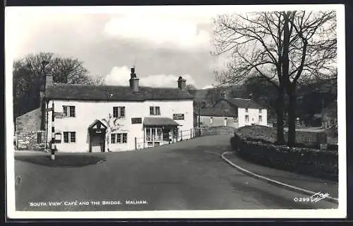 AK Malham, South View Café and the Bridge