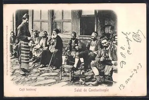 AK Constantinople, Café turcisnaf