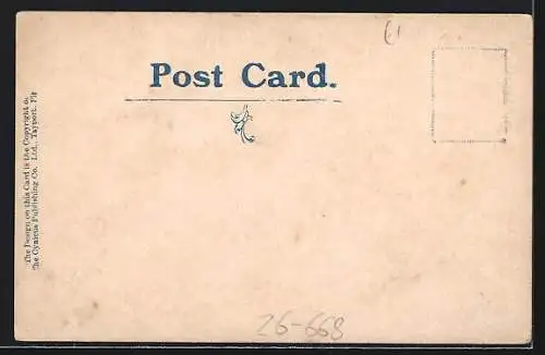 Künstler-AK Cynicus: The last car from the Exhibition