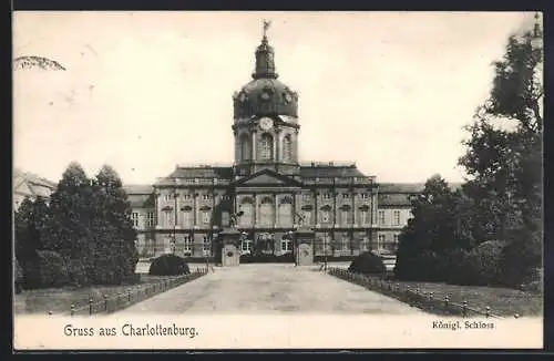 AK Berlin-Charlottenburg, Königliches Schloss
