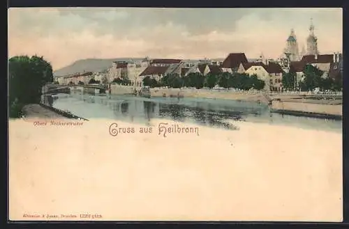 AK Heilbronn, Flusspartie der Oberen Neckarstrasse