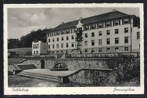 AK Tecklenburg, Partie am Genesungsheim