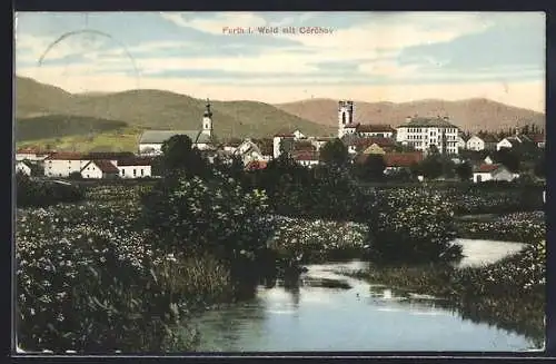 AK Furth i. Wald, Ortsansicht mit Cerchov