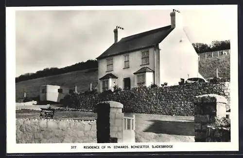 AK Bonesetter, Sladesbridge, Residence of Mr Edwards
