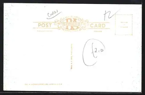 AK St. Mawes, Ortsansicht vom Wasser aus