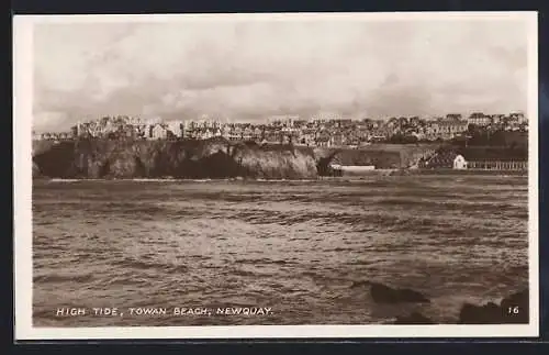AK Newquay, High Tide, Towan Beach