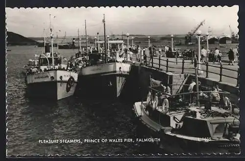 AK Falmouth, Pleasure Steamers, Prince of Wales Pier