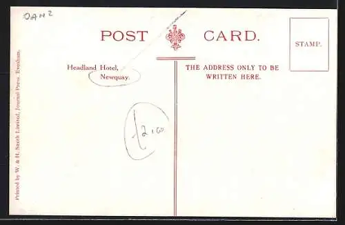 AK The Headland, The Headland Hotel, West Front